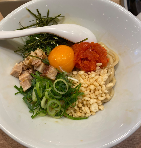 「【限定】明太バターまぜそば　９５０円」@一風堂 キュービックプラザ新横浜の写真