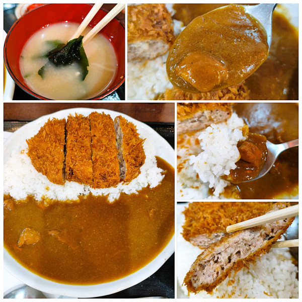 「メンチカツカレー　1100円」@とんかつ 章力 東上野店の写真