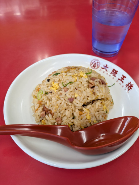 「半チャーハン」@大阪王将 千歳船橋店の写真