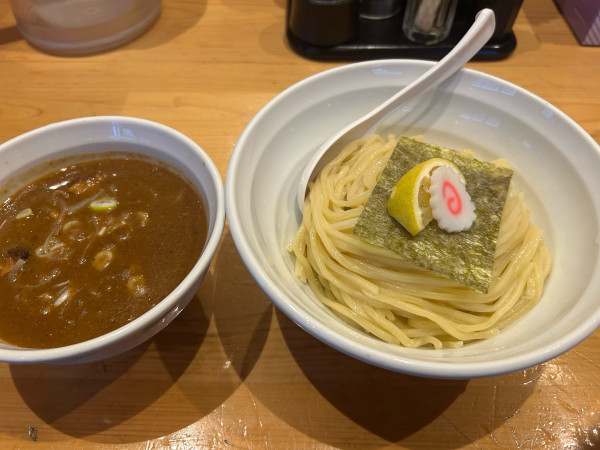「濃厚煮干つけ麺」@つけめん 蕾 本家の写真