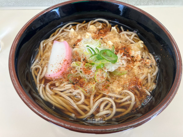 「たぬきそば 370円」@立ち喰いそば・うどん なかむらの写真