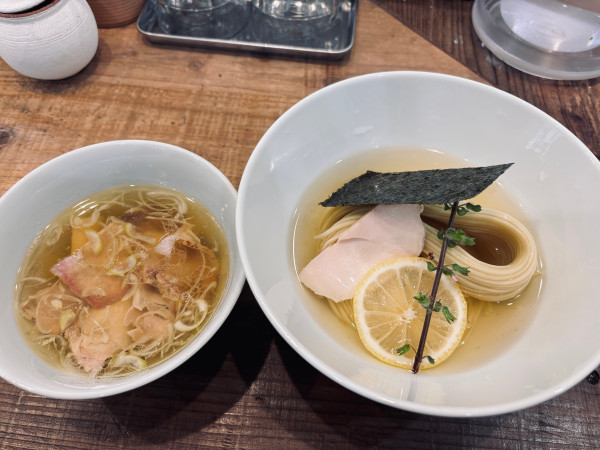 「昆布水つけ麺(塩)」@3931WORKS.の写真