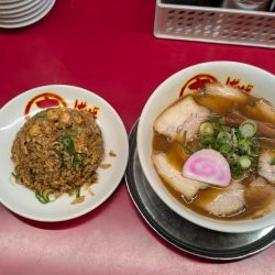 特そば&半チャン