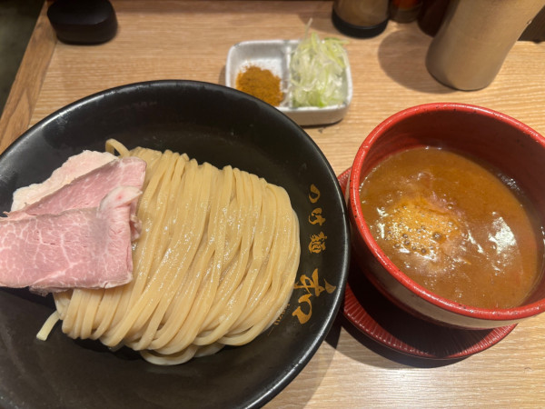 「カレーつけ麺　中盛」@つけ麺 和-kazu- 仙台広瀬通り店の写真