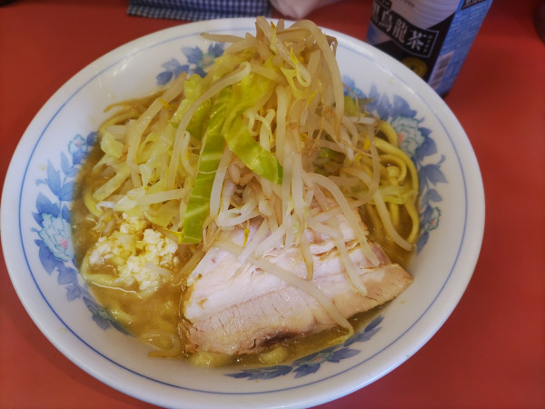 「少なめ 850円（ニンニク少なめヤサイ少なめ）」@ラーメン二郎 ひばりヶ丘駅前店の写真
