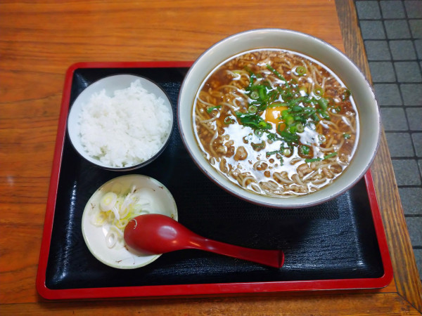 「親子時雨そば（880円）」@たまる屋の写真