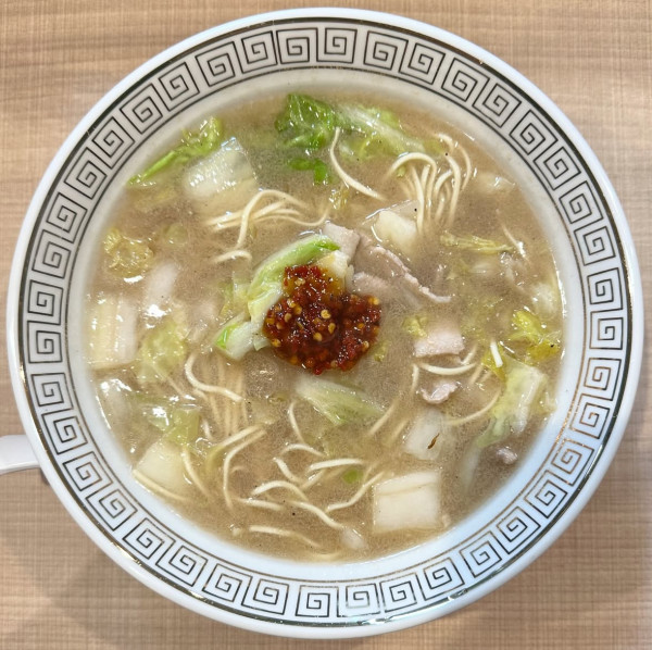 「岐阜ラーメン 半チャーハンセット」@めんのすけの写真