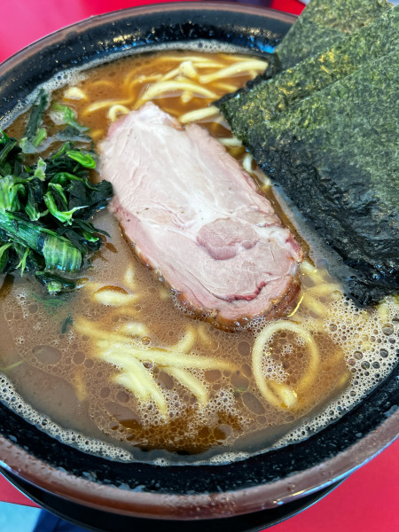 「ラーメン大盛り」@家系ラーメン 熊田家の写真