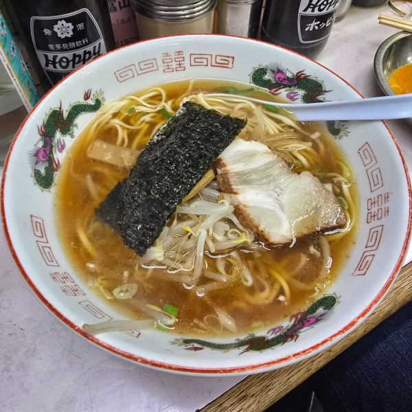 「ニンニクらーめん」@岐阜屋の写真