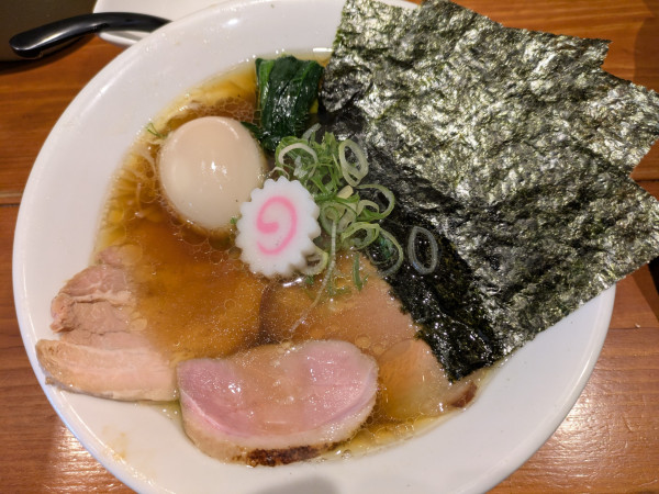 「特製中華そば」@麺屋 真心の写真