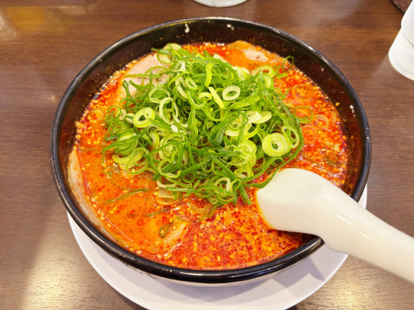 「赤味噌ラーメン　980円」@来来亭 富士吉原店の写真