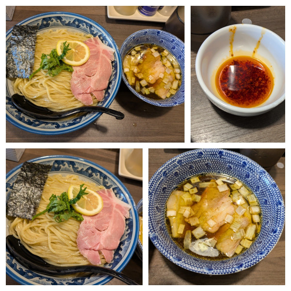 「【限定】昆布水つけ麺特盛」@狼煙 〜NOROSHI〜の写真