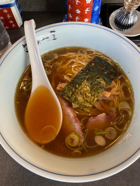 「支那そば」@支那そば めでた屋の写真