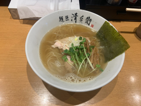 「塩煮干」@麺匠 清兵衛の写真