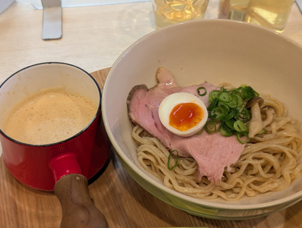 「すだち白湯つけ麺」@鶏と魚介らぁ麺 komugiの写真