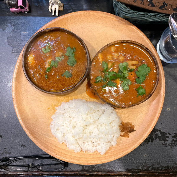 「野菜と魚介」@大江カレーの写真