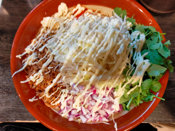 「【限定】GreeeeN(大盛)1550円+パクチー100円」@豚星。の写真