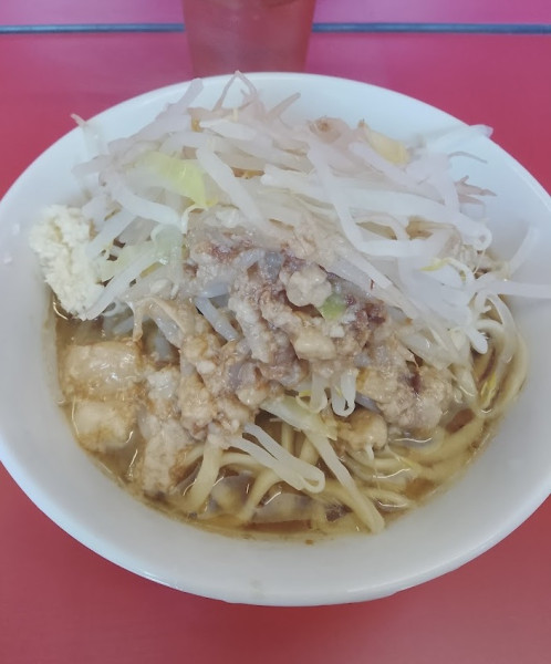「少なめ860円(ニンニクアブラ)」@ラーメンの写真