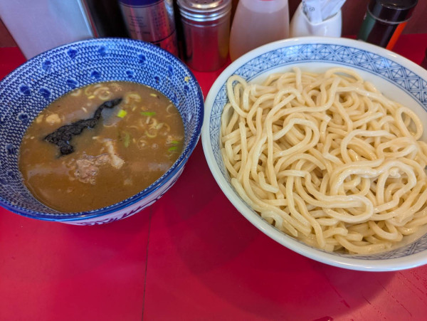 「つけ麺大盛り(1150円)」@自家製中華そば 勢得の写真