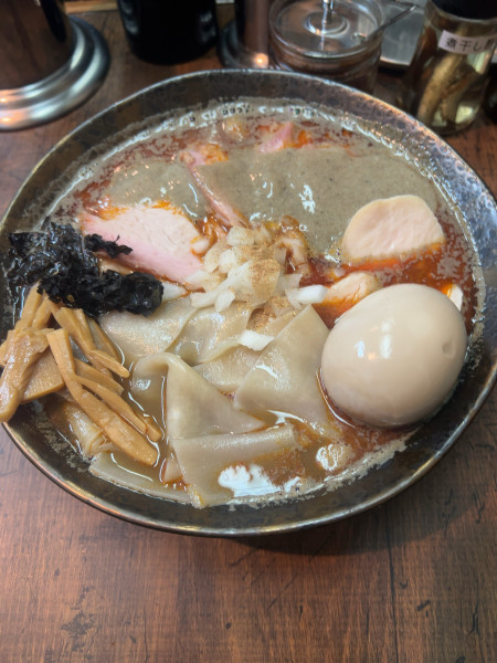 「辛特製煮干し」@青森煮干鉢銀の写真