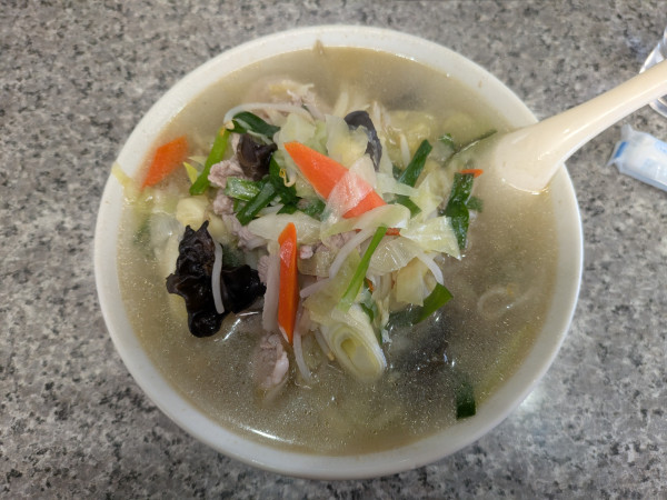 「タンメン：750円」@中華料理 萬龍軒の写真