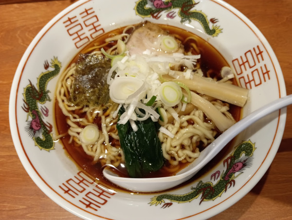 「油ラーメン（¥800)」@珍来亭の写真