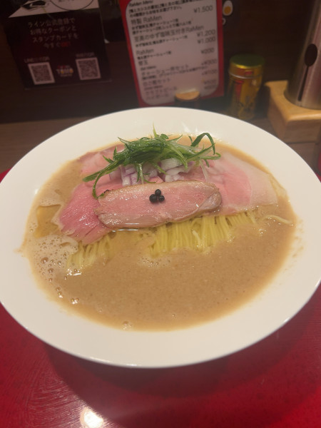 「鴨白湯ラーメン」@RaMen TOMO TOKYOの写真