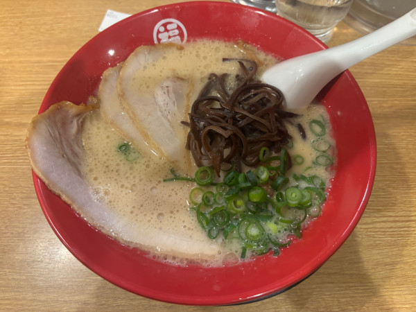 「ラーメン」@豚骨ラーメン 福の軒の写真