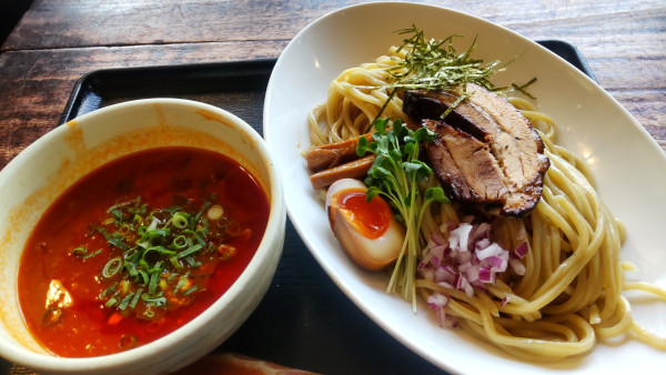 「アラビアータつけ麺」@竹風 那須塩原店の写真
