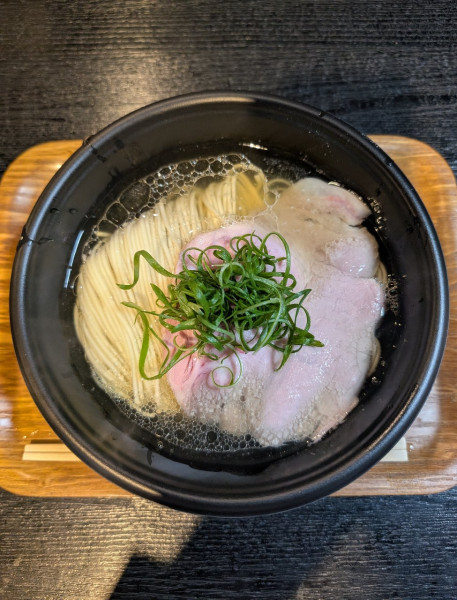 「牛香る豚出汁塩ラーメン」@思季彩館DEクラフトビールまつりの写真
