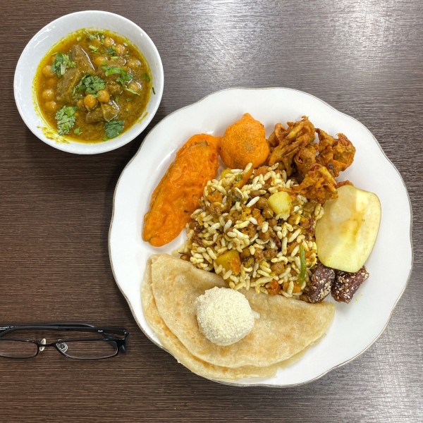 「イフターリーセット＋マトンチャナ」@サルシーナハラルフーズの写真