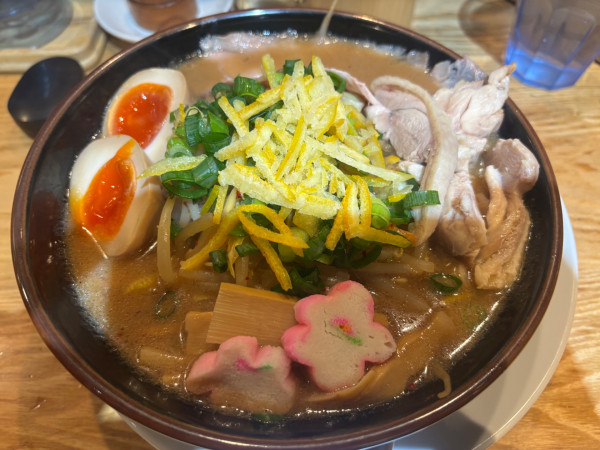 「柚子味噌ラーメン」@仙台中華蕎麦 仁屋の写真