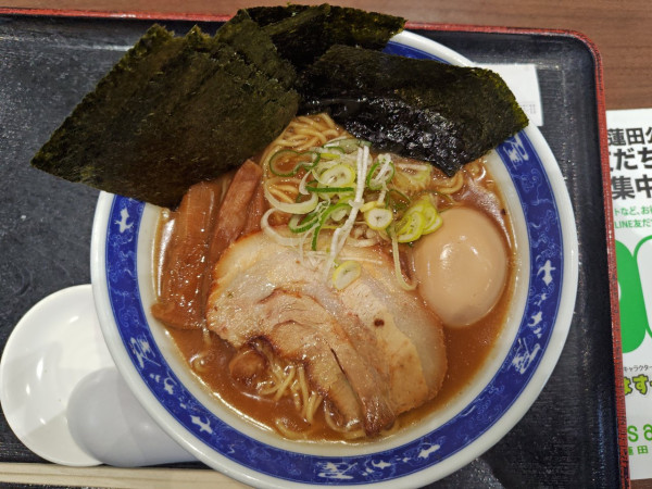 「のり玉らーめん」@せたが屋 pasar蓮田店の写真