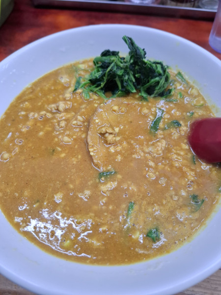 「カレーラーメン９８０円」@らーめん ドラごんちの写真