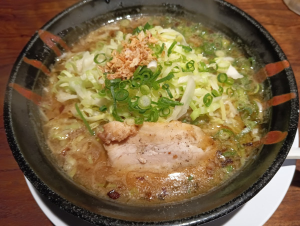 「サッポロ黒ラベル・生+元祖ラーメン（¥300+800)」@かごしまら～めん我流風 天文館本店の写真
