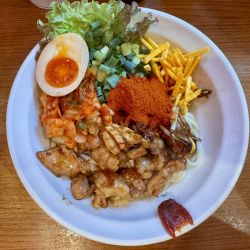 旨辛ホルモンまぜそば