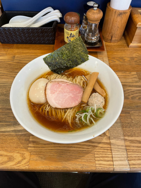 「地鶏（醤油）」@自家製麺 純の写真