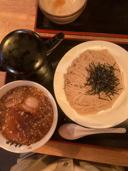 「醤油ざるらーめん大950円」@大衆らーめん酒場 桔梗の写真