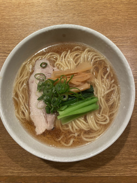 「エソ煮干らーめん大970円」@中華そば 桃李の写真