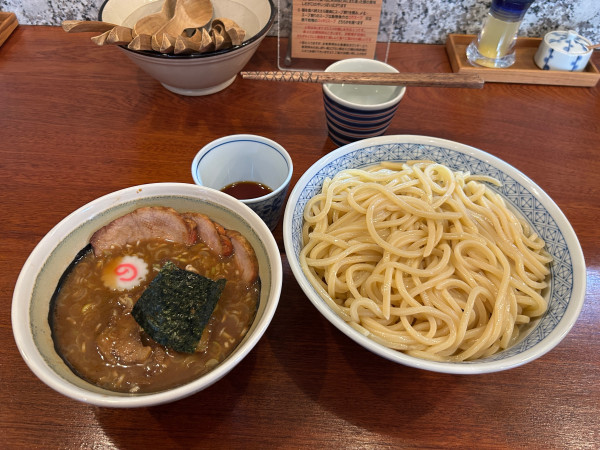 「チャーシューつけソバ　中」@つけソバ いしいの写真