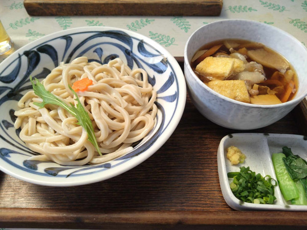 「東村山地粉肉汁うどん（いのしし肉、並）」@野口製麺所の写真