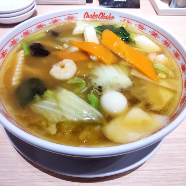 「広東麺（￥940）」@大阪王将 大森東口店の写真