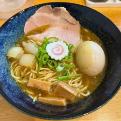 味玉入りカレーそば！大！