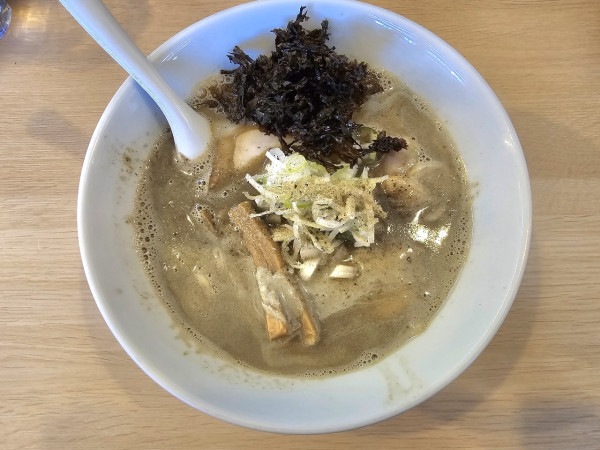 「【数量限定】濃厚煮干そば「沼」　1000円」@麺屋あぶさんの写真