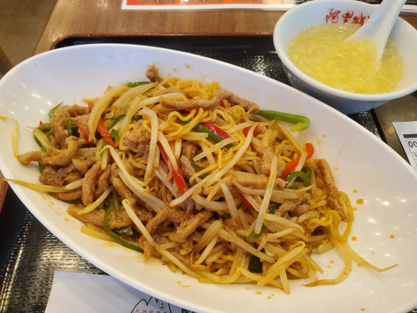 「マーラー牛肉和えそば」@阿里城 みなとみらい店の写真