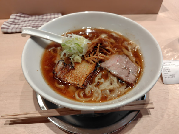 「醤油らーめん(並)150g¥1200」@手打ちあさまの写真