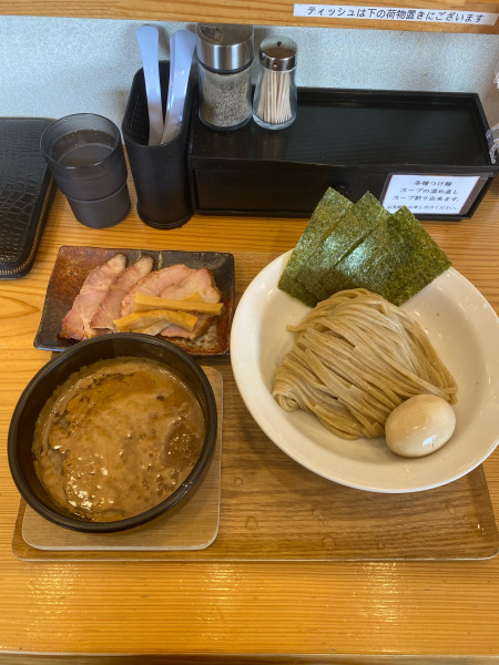「特製豚骨魚介つけ麺¥1,400円」@麺道 ひとひらの写真