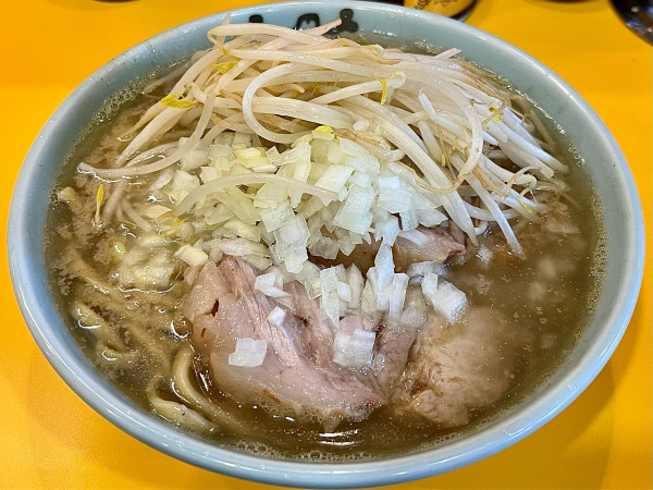 「プチ二郎 お魚天国(煮干しに変更)」@ラーメン二郎 八王子野猿街道店2の写真