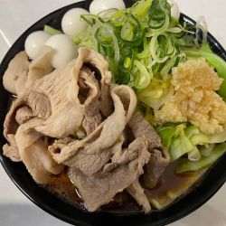 ラーメン並、ウズラ