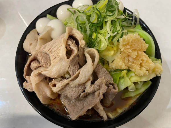 「ラーメン並、ウズラ」@ファットン 金沢八景店の写真